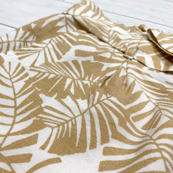 NWT LOFT Paper Bag Tie Waist Shorts - Picture 2 of 5